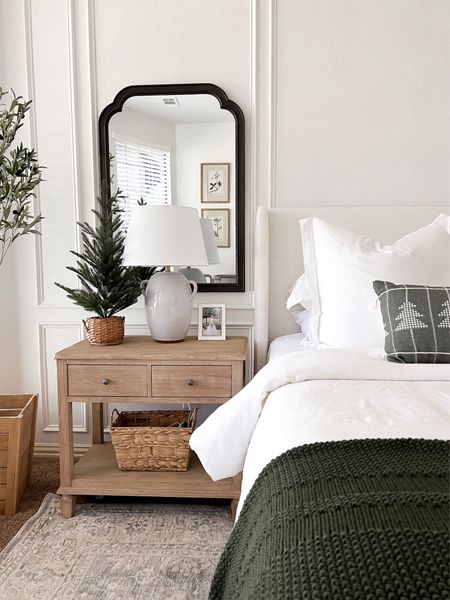 Holiday decor in our primary bedroom🌲✨ Target holiday decor! Neutral decor

#LTKhome #LTKSeasonal #LTKHoliday