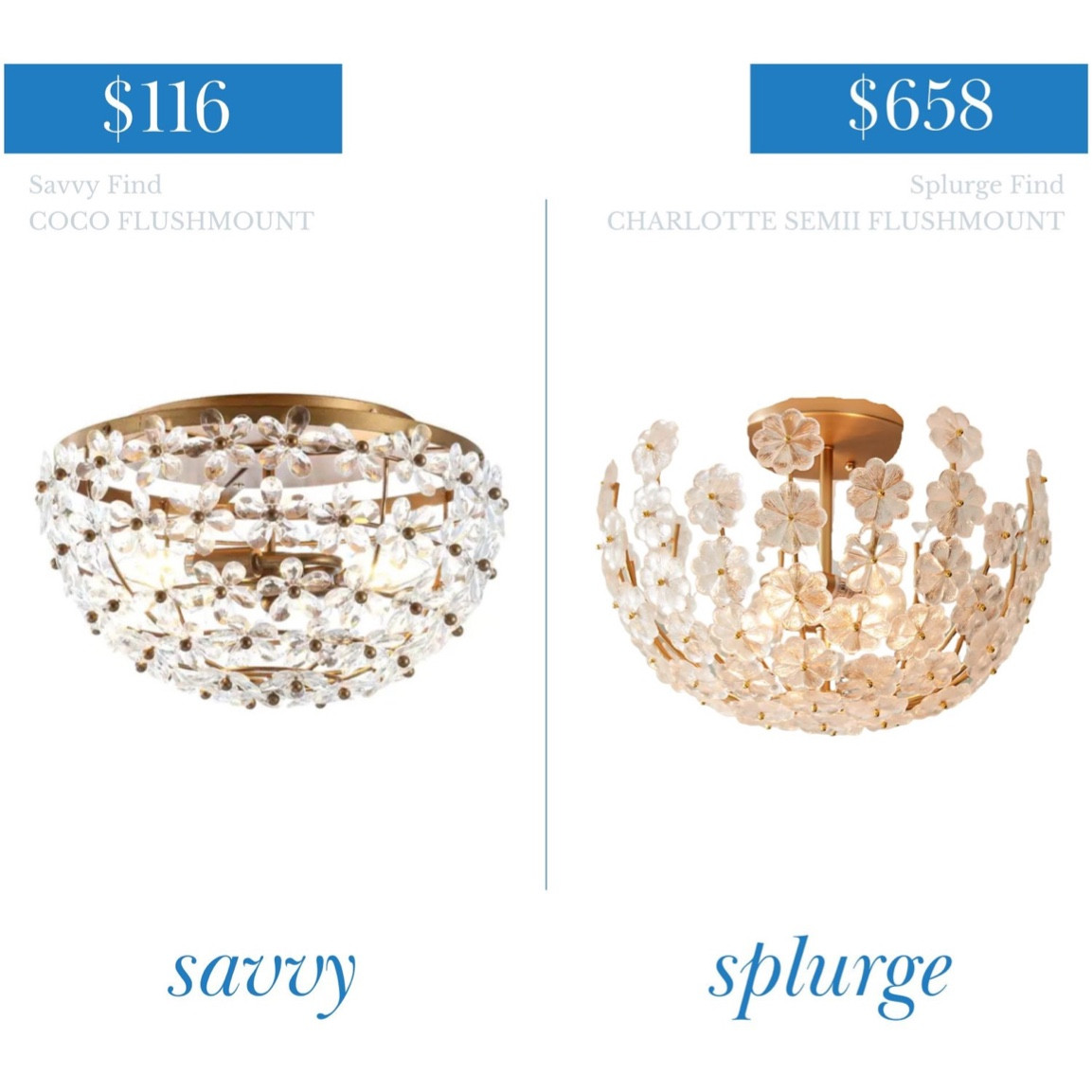 Floral flushmount for nursery, hallway, foyer look for less lighting 

#LTKfamily #LTKhome #LTKsalealert