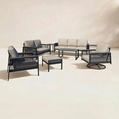 Townsend 7 - Person Outdoor Seating Group with Sunbrella Cushions | Wayfair North America