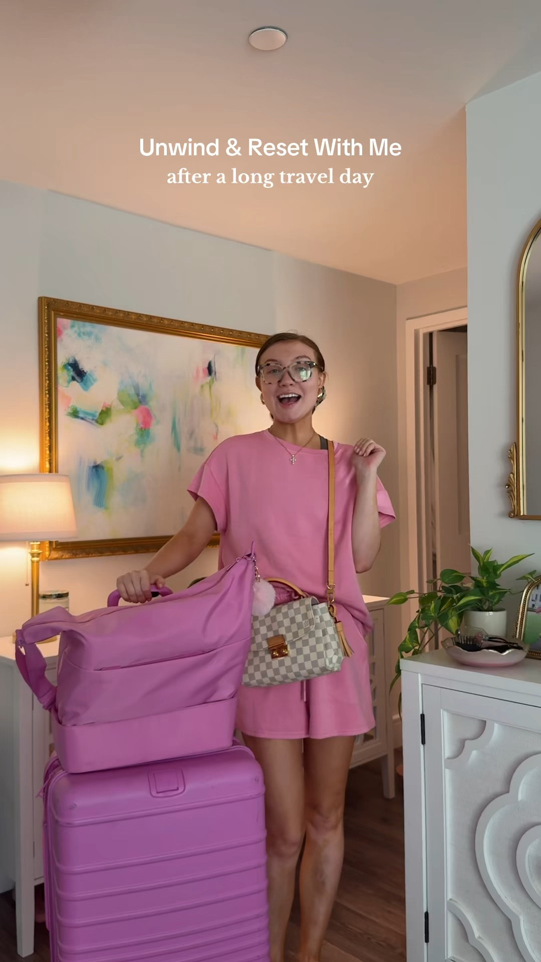 Resetting after a long travel day🫶🏼💖 all items linked!

#LTKFindsUnder100