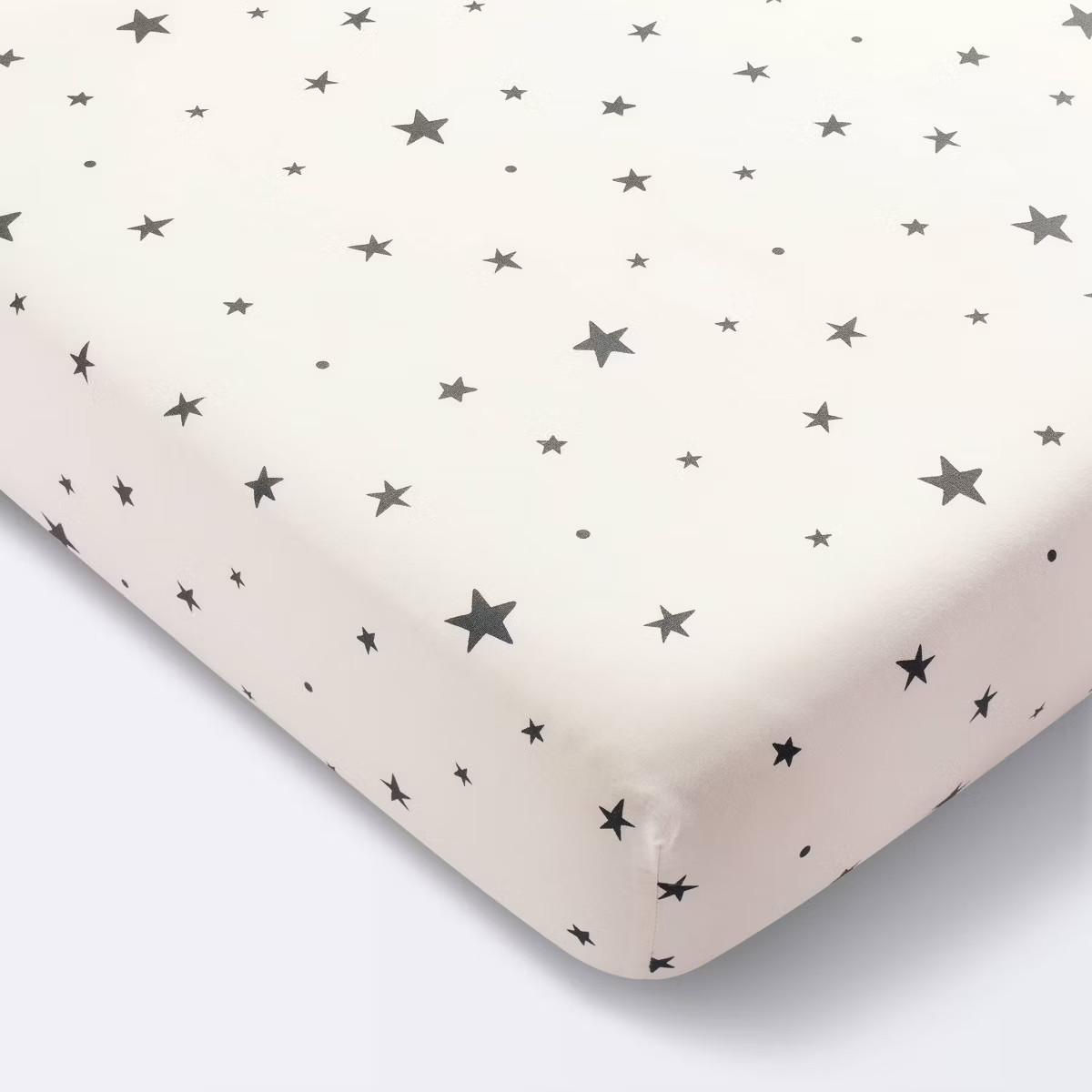 Cotton Fitted Crib Sheet - Star Print - Cloud Island™ | Target