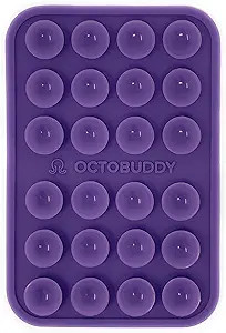 OCTOBUDDY || Silicone Suction Phone Case Adhesive Mount || (iPhone and Android Cellphone case Com... | Amazon (US)