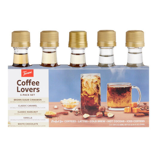 Torani Mini Coffee Lovers Syrup Sampler 5 Pack by World Market | World Market