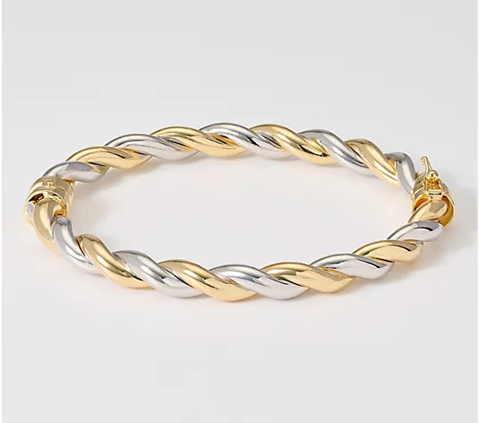 David Markstein Bronze Bold Wrapped Bangle - QVC.com | QVC