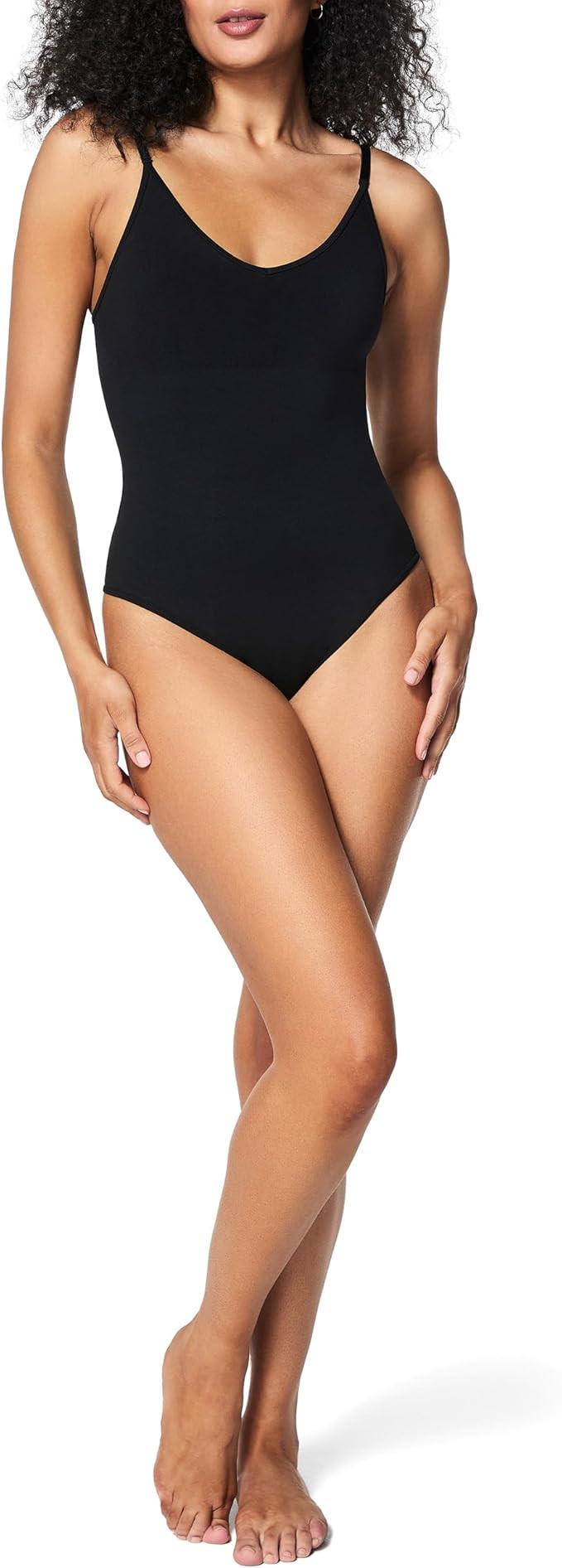 SPANXsculpt Seamless Power Thong Bodysuit - Soft, Seamless Shapewear for Women - Adjustable Strap... | Amazon (US)