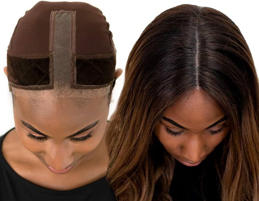 MILANO COLLECTION Lace GripCap for Women, 2 in 1 Grip Band & Non Slip Wig Cap for Lace Wigs & Fro... | Amazon (US)