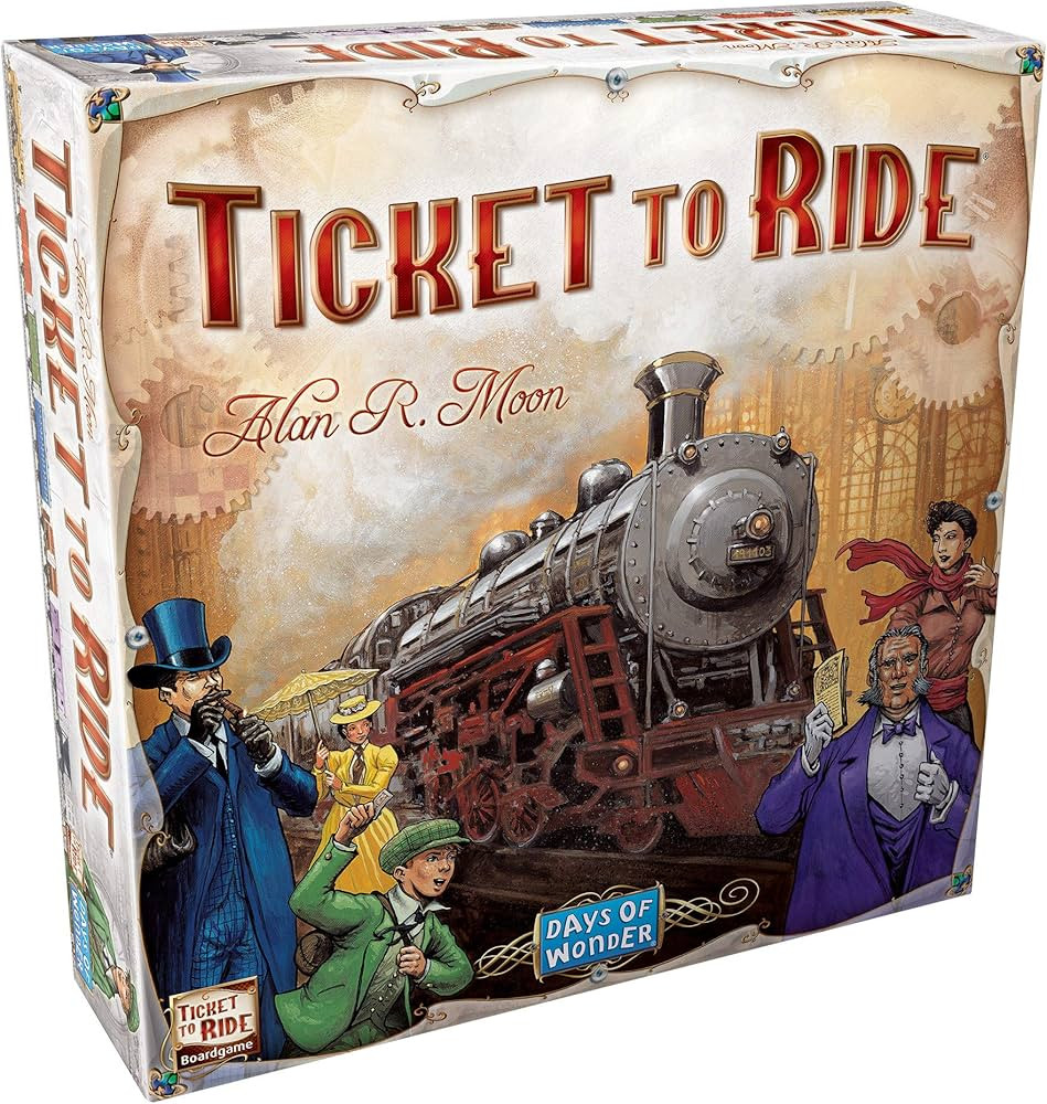 Ticket to Ride Board Game | Family Board Game | Board Game for Adults and Family | Train Game | A... | Amazon (US)