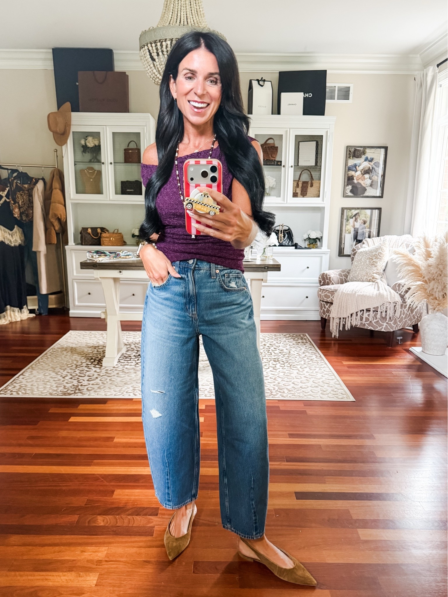 Love this cute top for date night! Wearing a small
2 denim

#LTKSeasonal #LTKootd #LTKSaleAlert