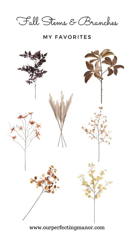 Shop my favorite fall stems and branches! #seasonaldecor #falldecor

#LTKhome