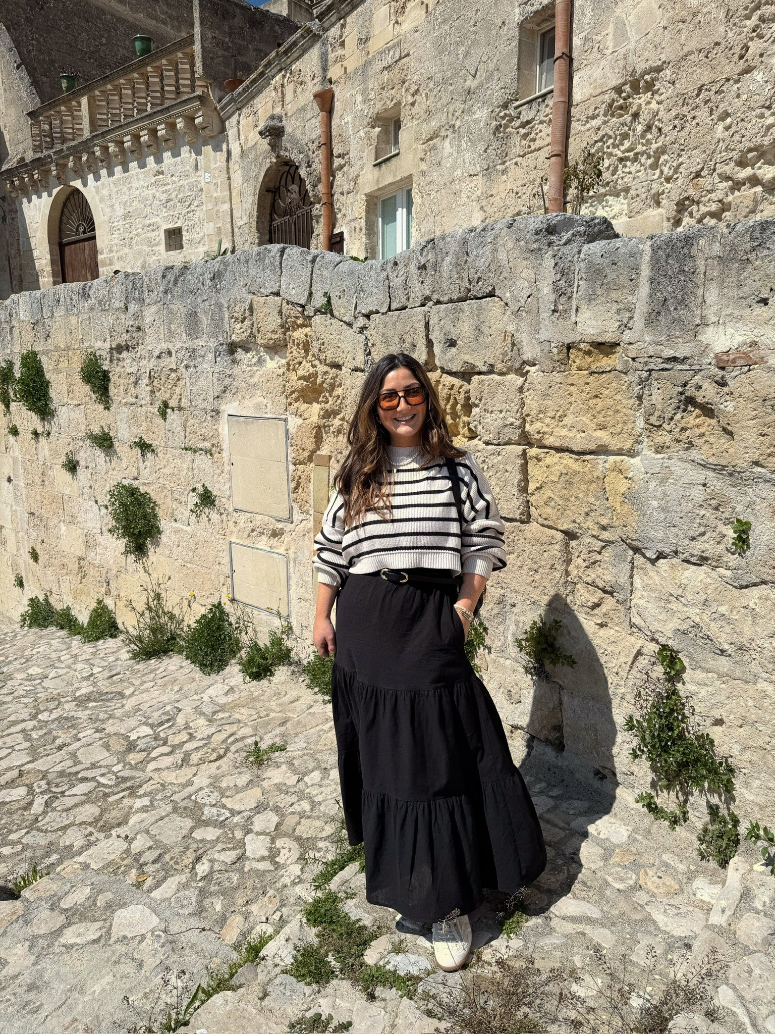 Petite friendly outfit! 
Sweater size xs 
Tank size small 
Skirt size small 
Jewelry use code: Mimi15

I'm 5'0" 145lbs 
Petite fashion, spring fashion, travel, vacation outfit


#LTKTravel #LTKPetite #LTKStyleTip