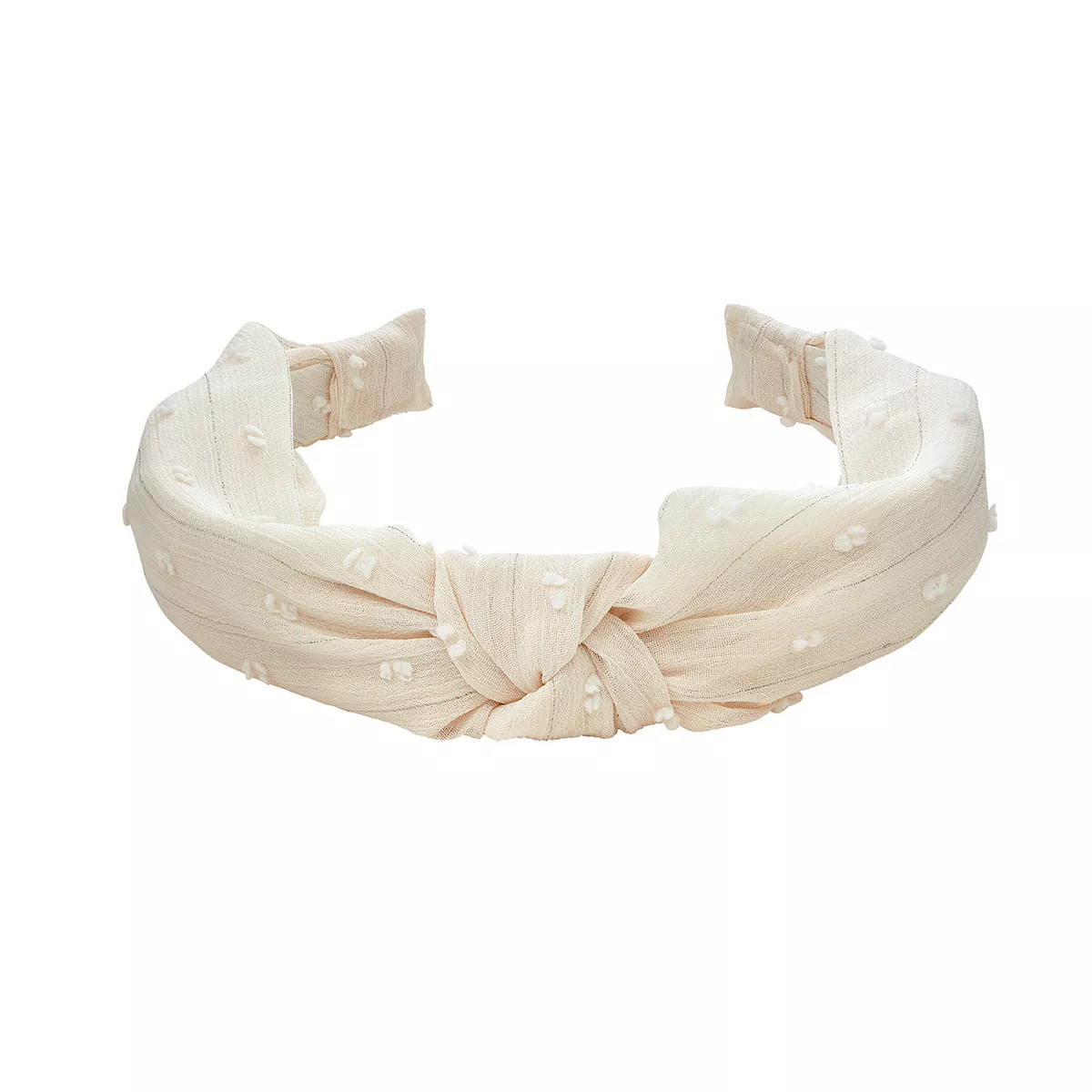 Textured Polka Dots Top Knot Headband | Kohl's