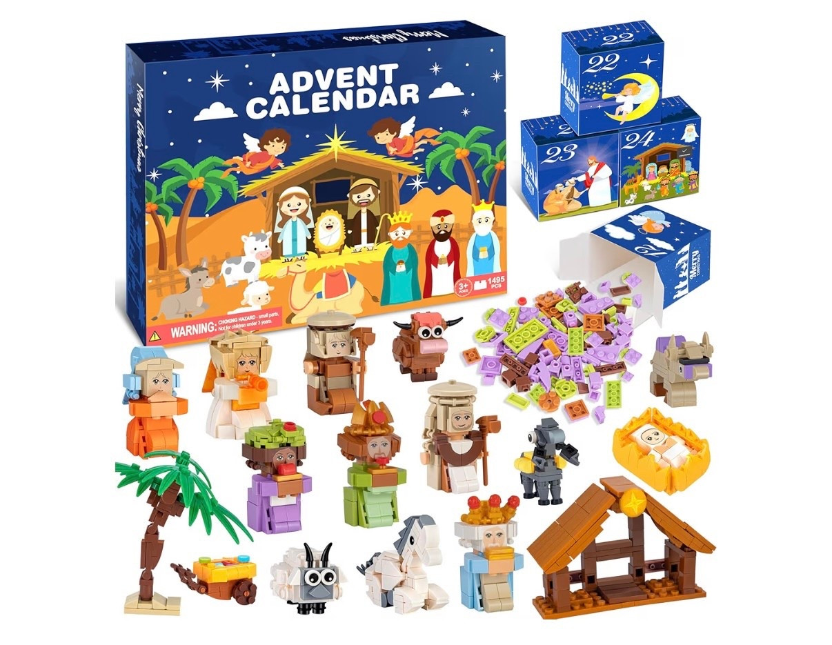 This Nativity Scene Advent Calendar will be so fun this season! A great way to keep the meaning of the season alive and make it fun at the same time. ✨ 

#LTKKids #LTKHoliday #LTKGiftGuide