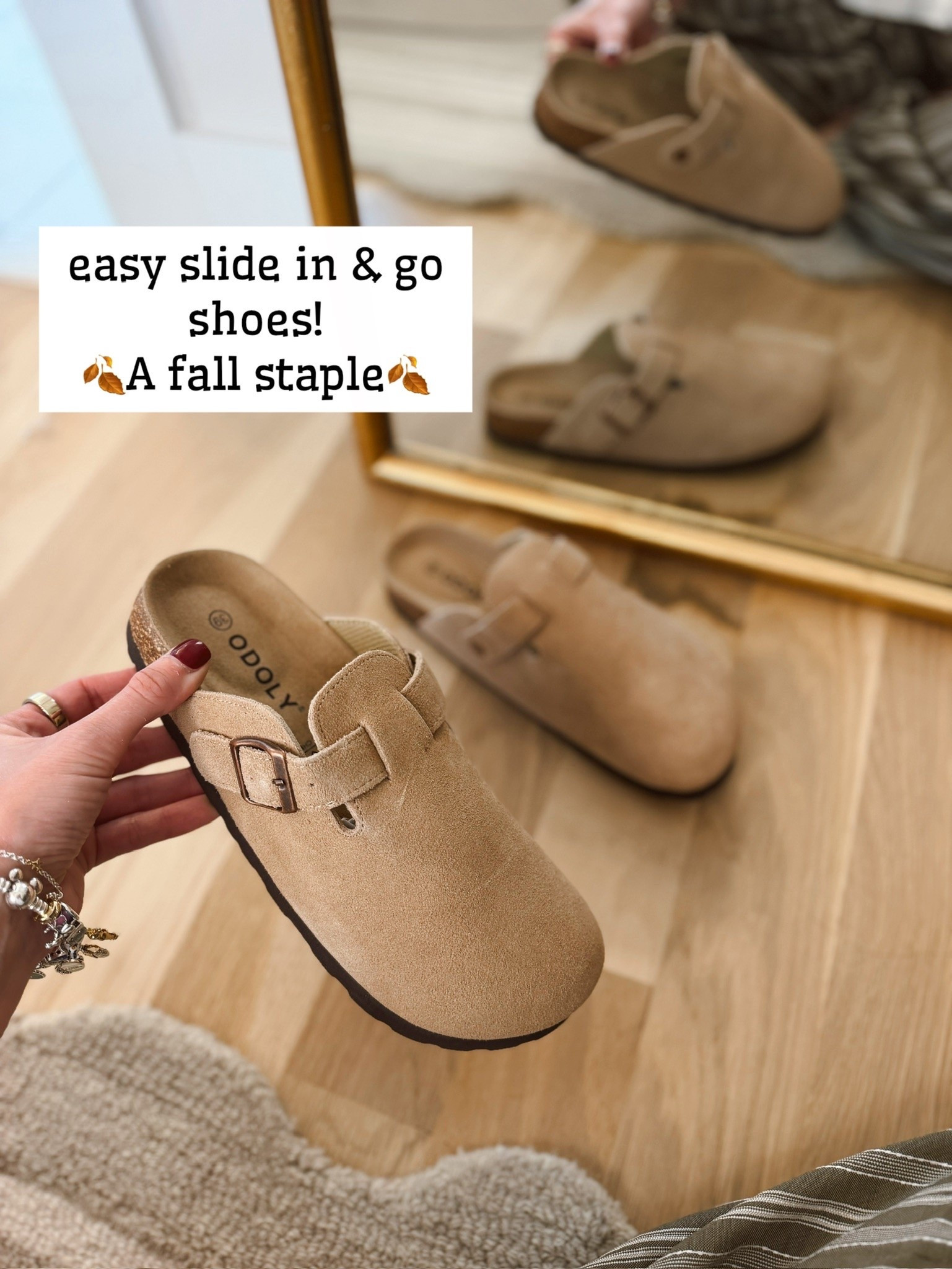 Easy slide in & go shoes!! 🍂 

Amazon finds, finds under 100, watchnow, causal fashion, Elaina Zinke

#LTKSeasonal #LTKootd #LTKmomlife