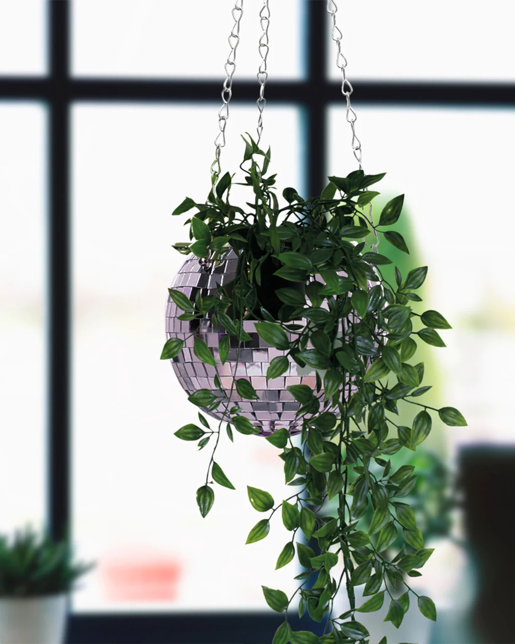 Disco Ball Hanging Planter | ban.do