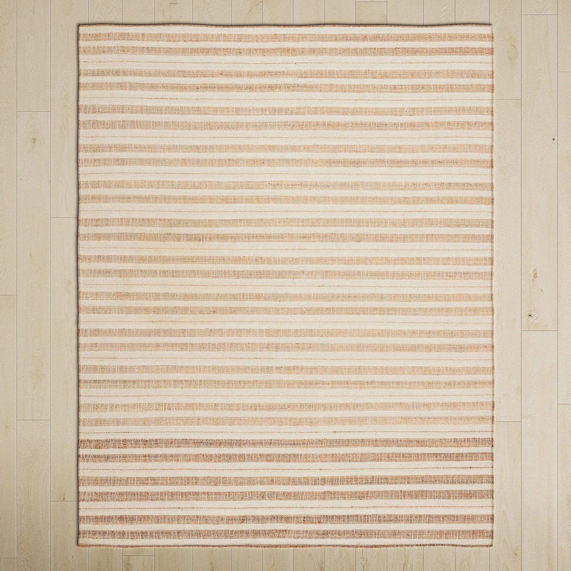 Omar Handmade Handwoven Tan/Gold/Ivory Rug | Wayfair North America