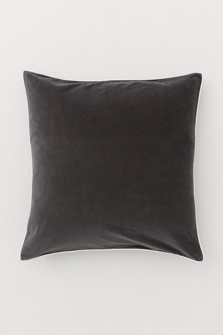Cotton Velvet Cushion Cover | H&M (US + CA)