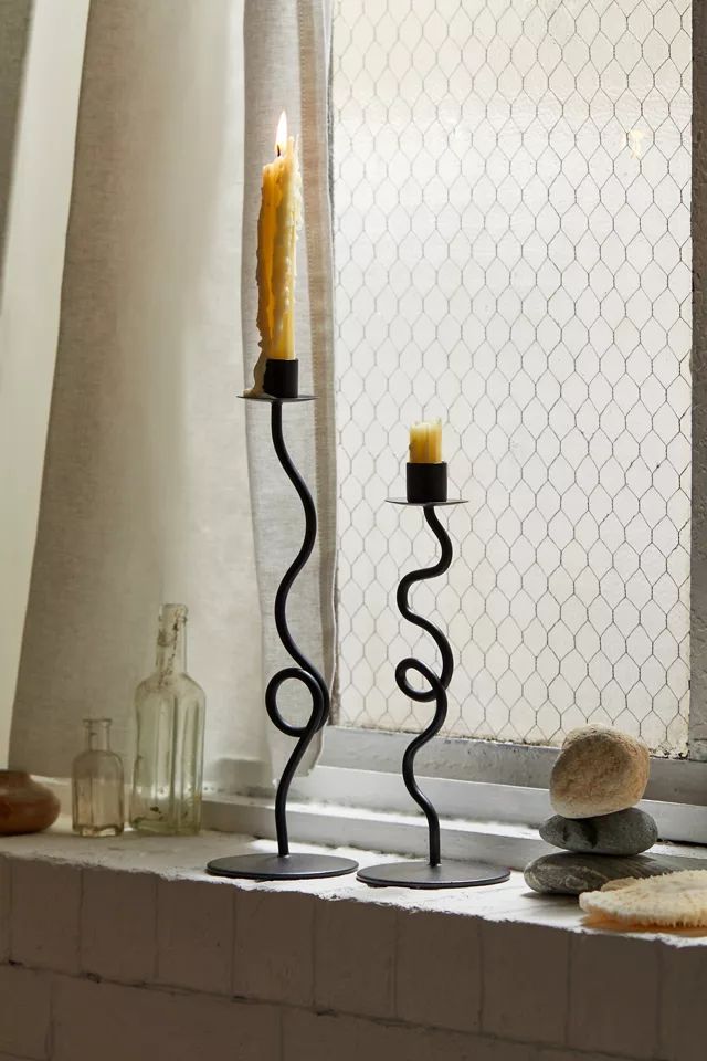 Smith Taper Candle Holder | Urban Outfitters (US and RoW)