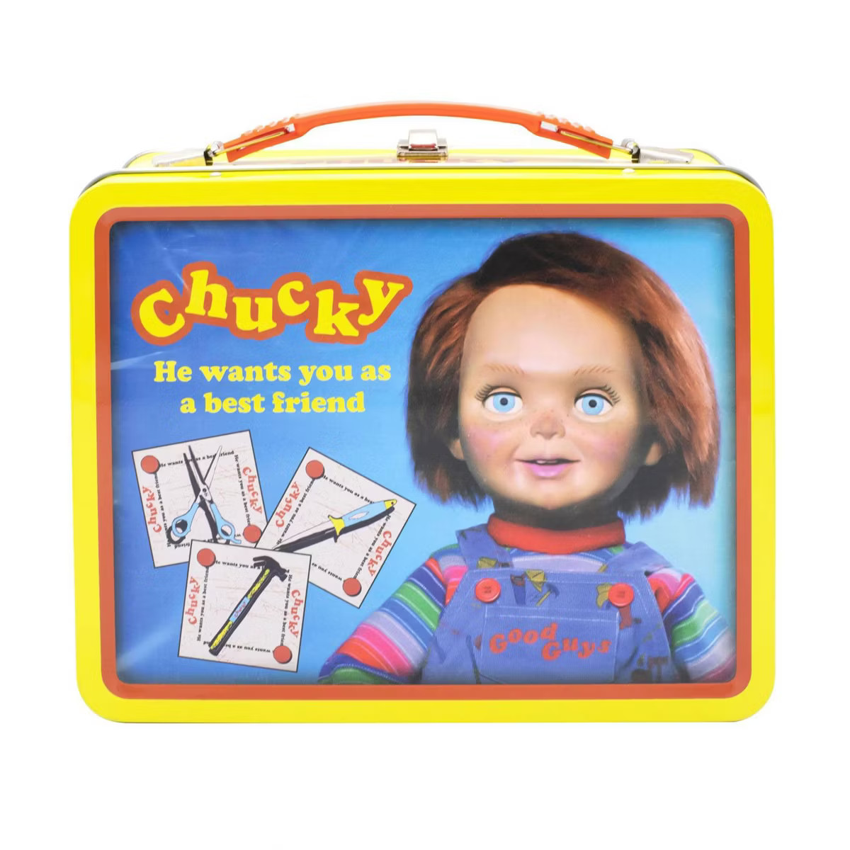 Aquarius Puzzles Childs Play Good Guy Chucky Tin Fun Box | Target
