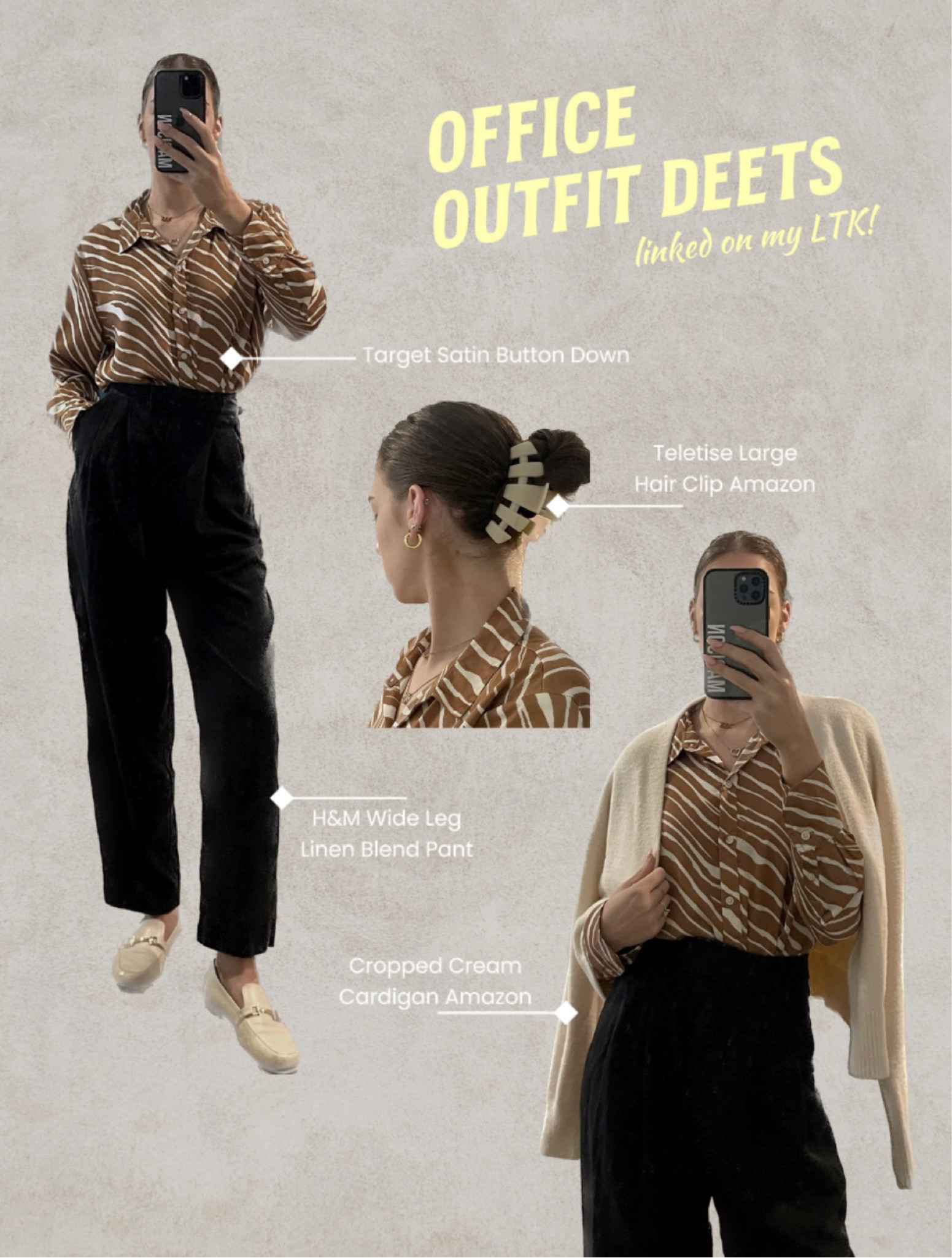 quick and easy outfit ideas for the office! 

✨💼 if you’re looking for outfit inspo for you’re 9-5 this is the place to be

🍋 follow me on lemon8 for more: madisonschramm

#LTKSeasonal #LTKunder100 #LTKstyletip