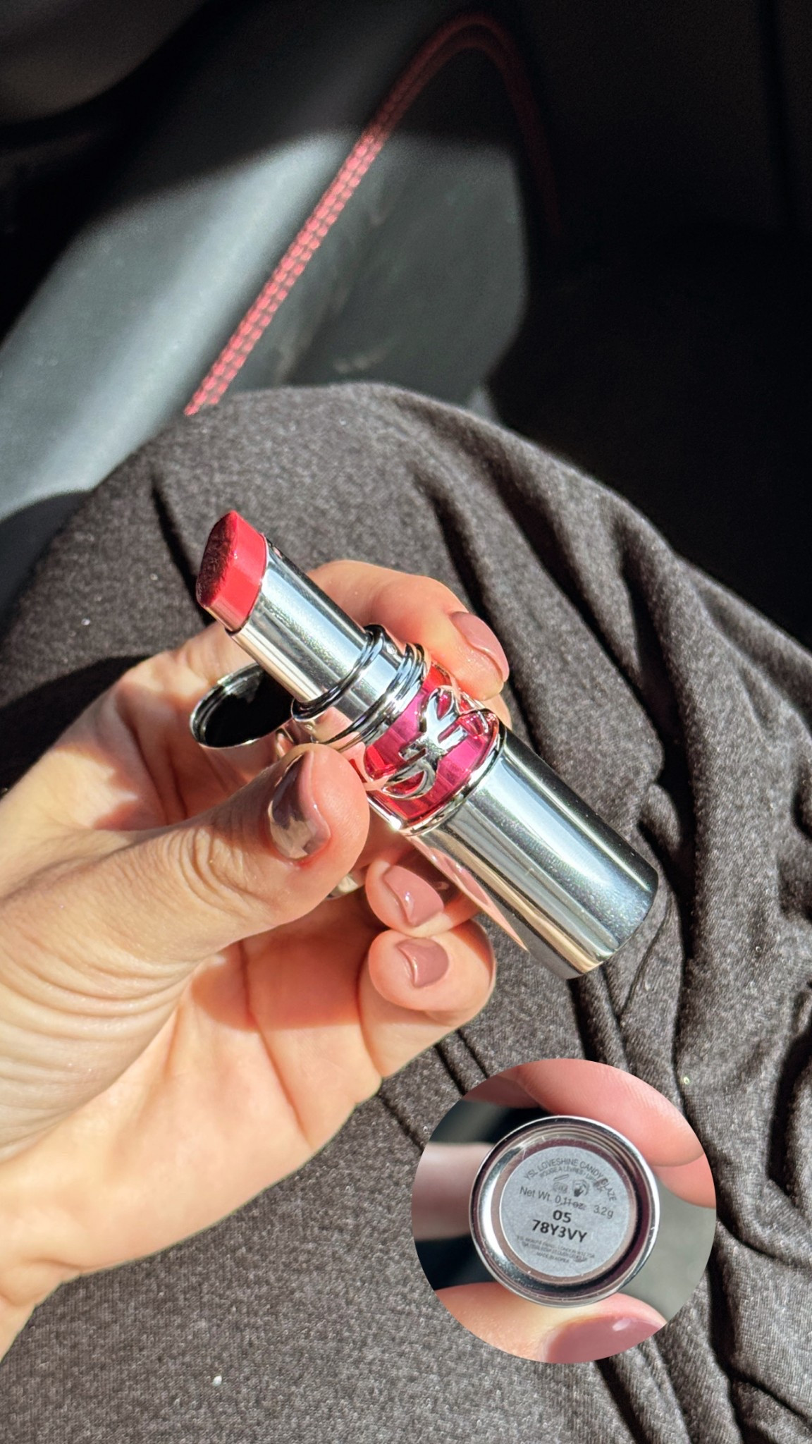 This YSL lipstick has a gloss touch but in a different way. I just love it! 