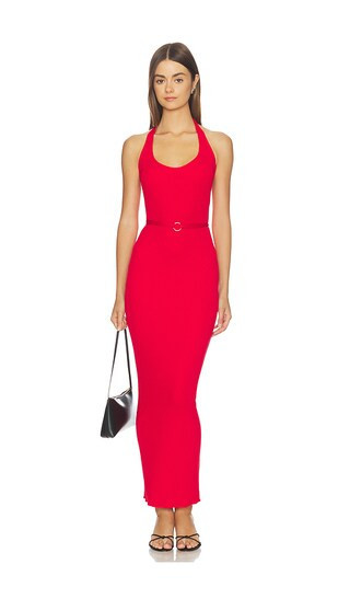 superdown Constance Maxi Dress in Red. - size XXS | Revolve Clothing (Global)