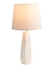 30.5in Marble Table Lamp | TJ Maxx