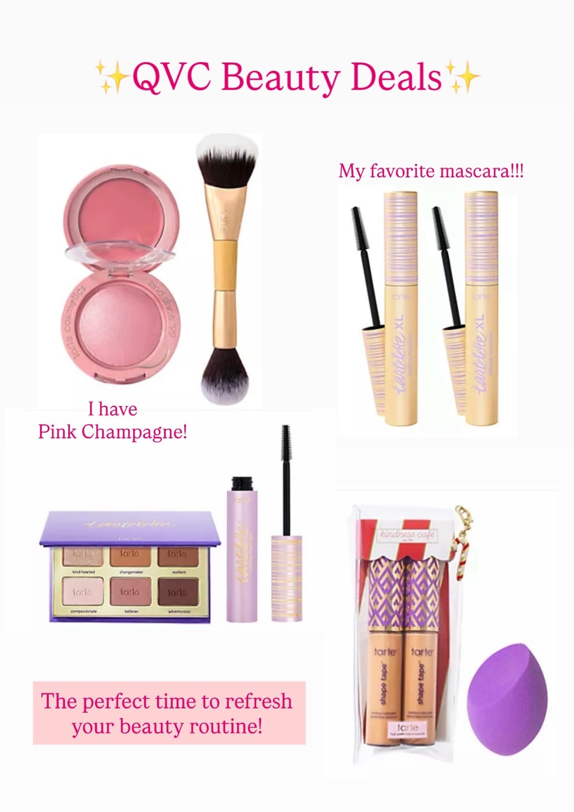 Beauty deals from @qvc! 
#ad #loveqvc #tarte

#LTKgrwm #LTKBeauty