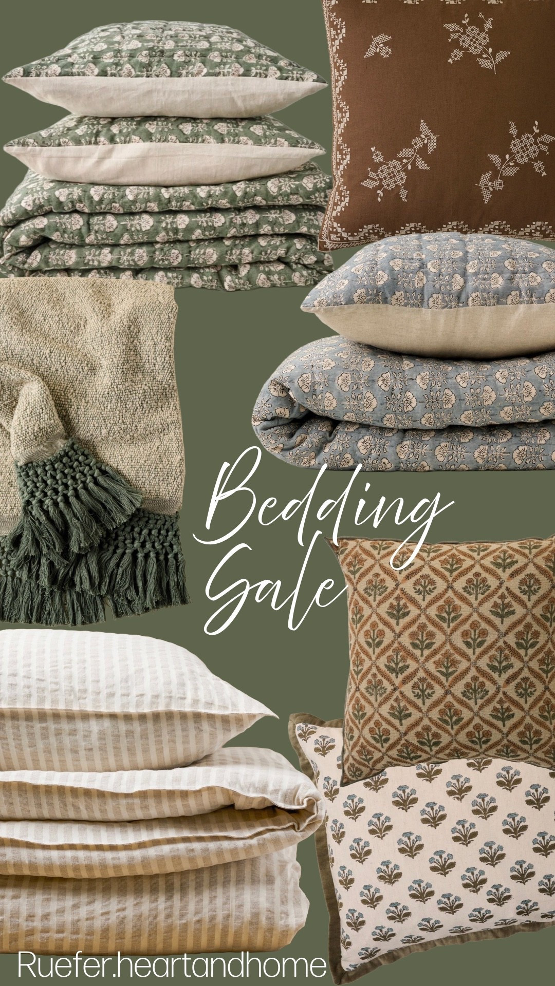Most bedding is on sale now at Magnolia!!! Quilts, floral quilt, linen duvet, stripe duvet, beauties bedding, layered bedding, tassel throw blanket, shams, pillow covers, clock print quilt, quilt set, bedding set, pillow case, sheet set

#LTKSeasonal #LTKHome #LTKSaleAlert