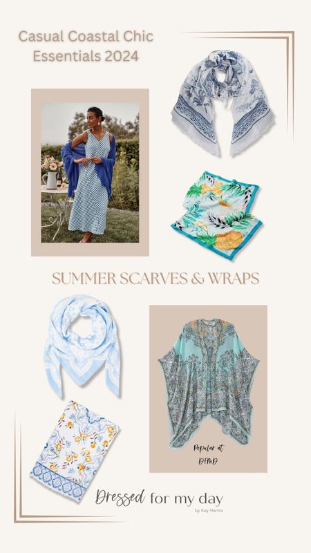 Casual coastal chic essentials: summer scarves & wraps✨

#LTKOver40 #LTKStyleTip #LTKMidsize
