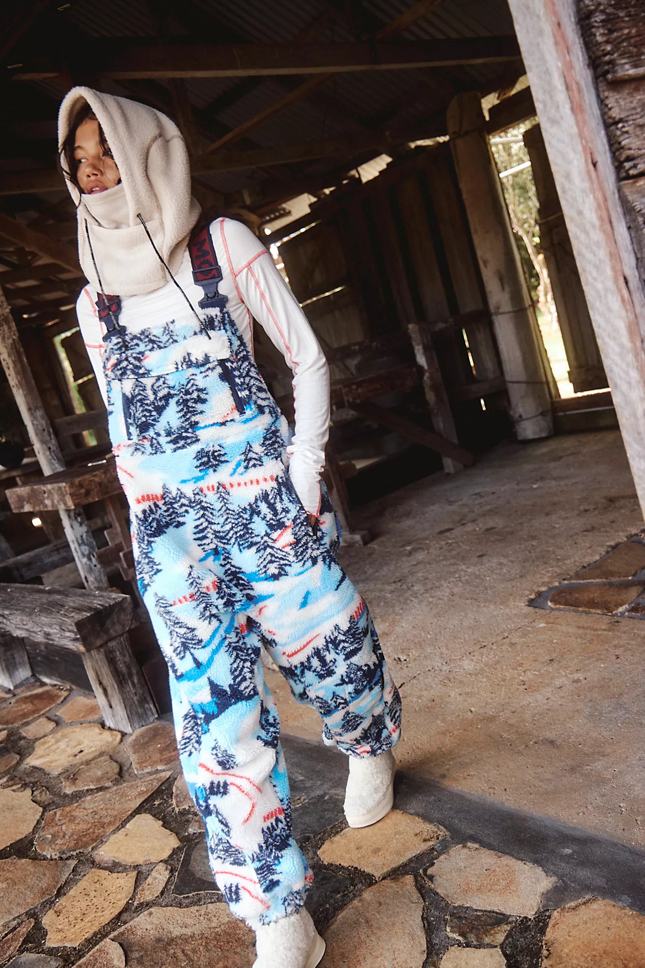 Hit The Slopes Printed Salopette | Free People (Global - UK&FR Excluded)