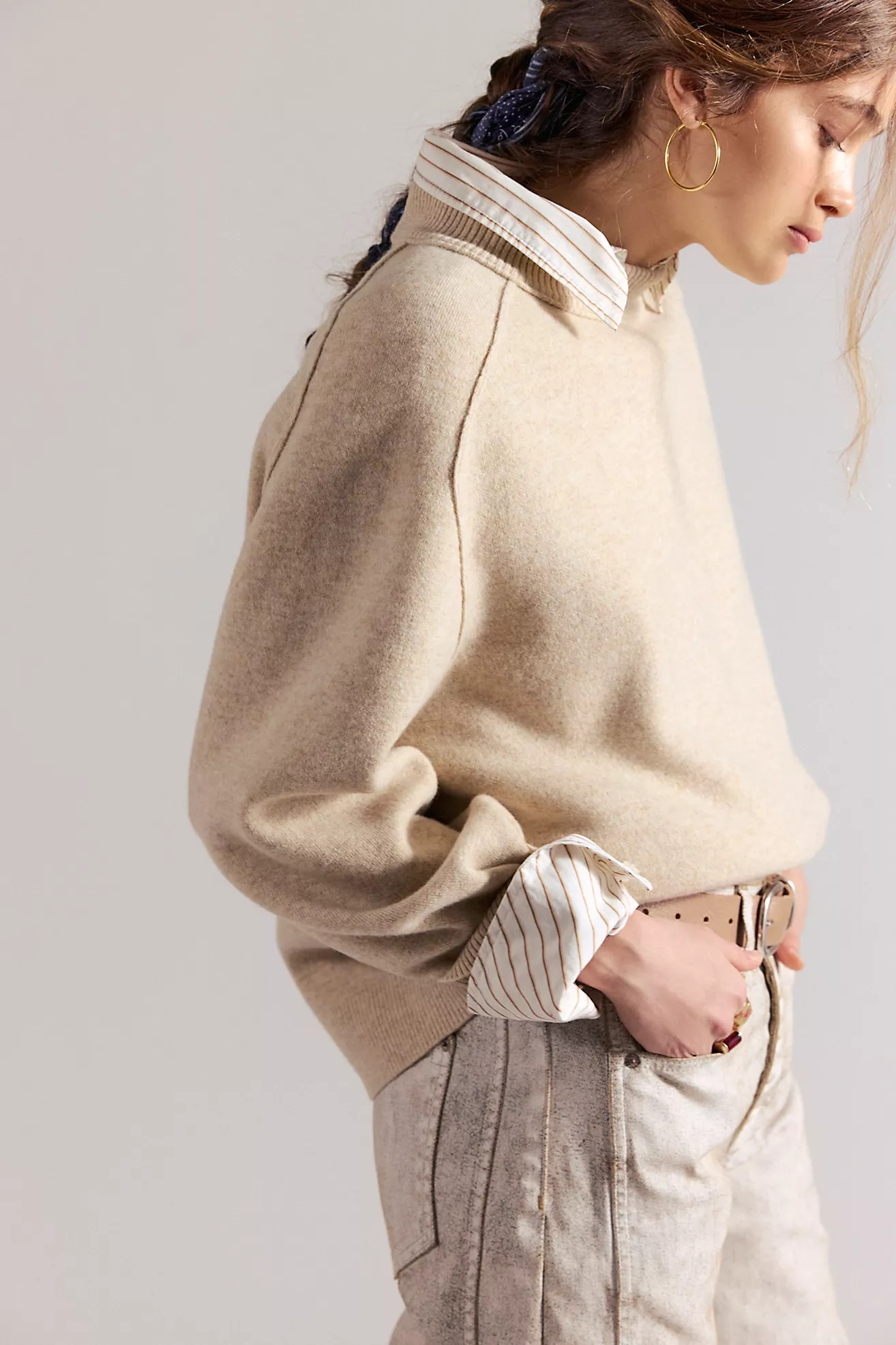 Lilly Crew Neck Sweater | Free People (UK)