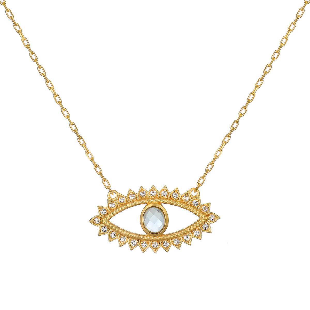 Keeper of Positivity Eye Necklace | Satya Jewelry
