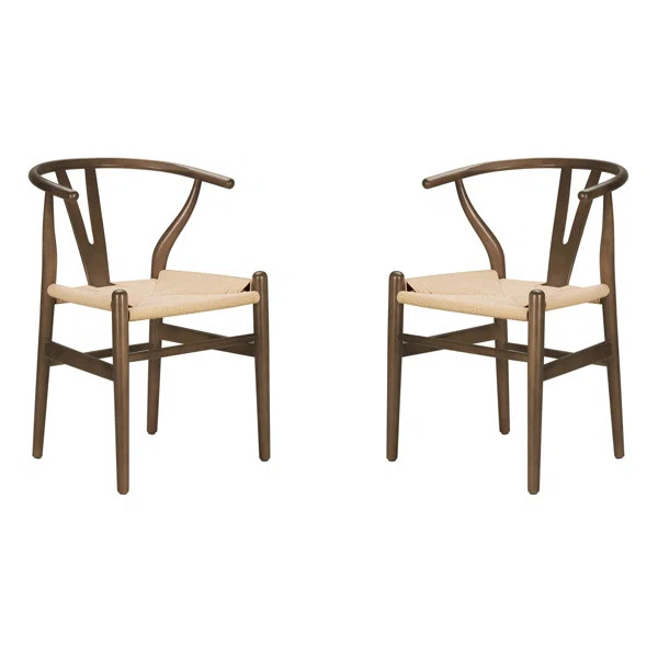 Wyn Solid Wood Weave Dining Chair | Wayfair North America