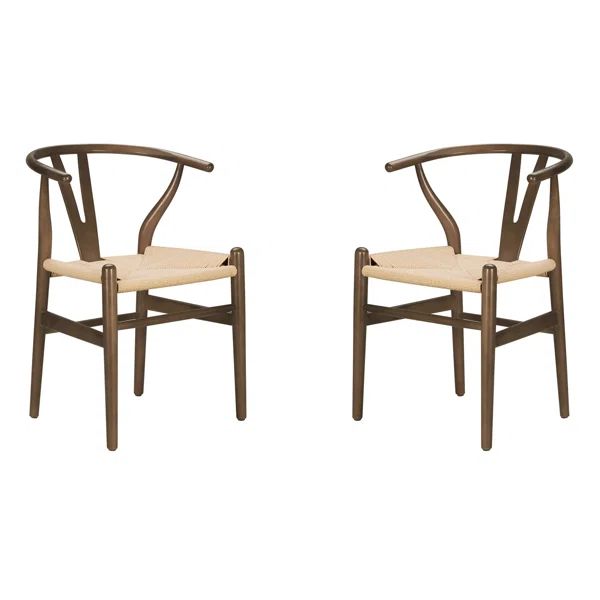 Wyn Solid Wood Weave Dining Chair | Wayfair North America