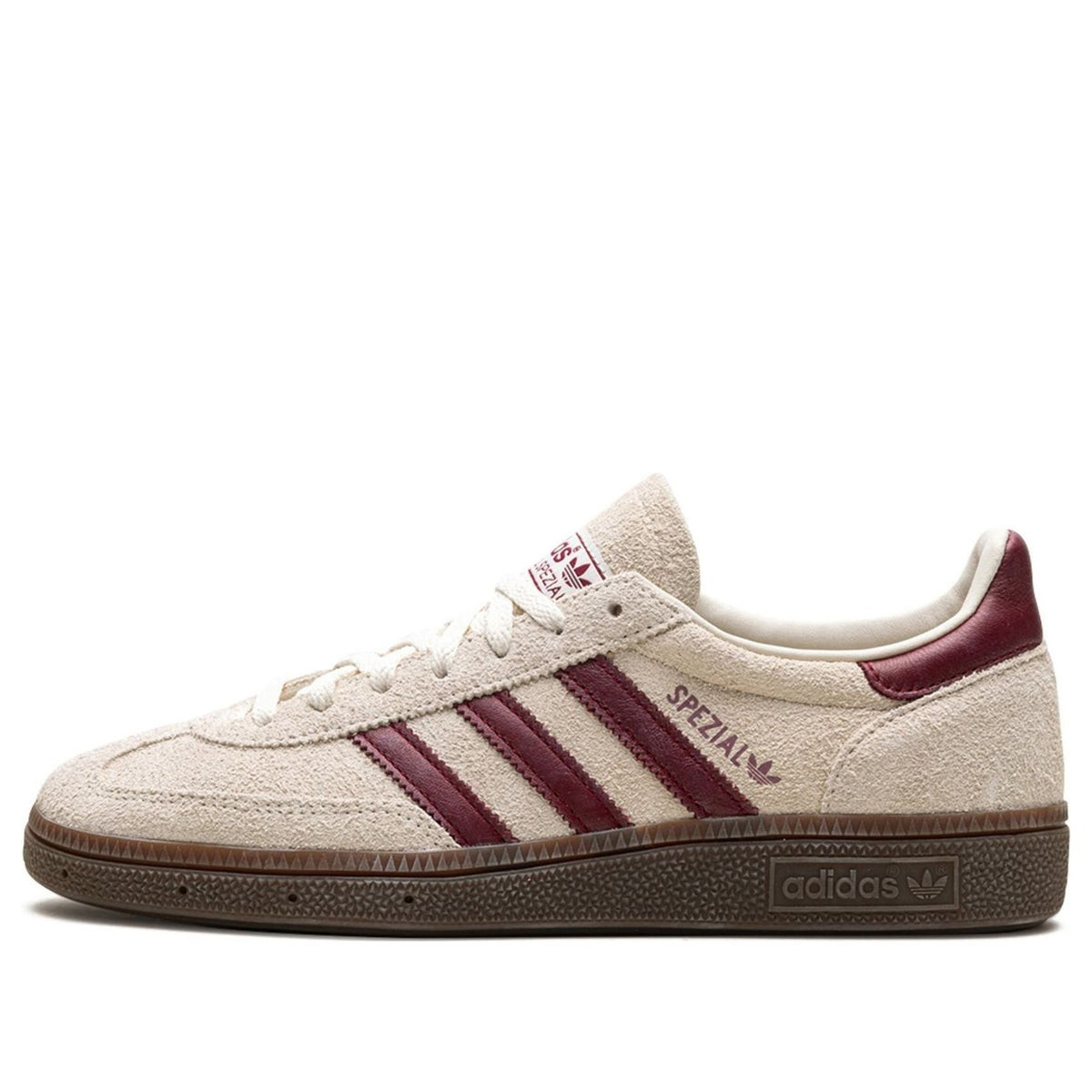 (WMNS) adidas originals Handball Spezial 'Off White Collegiate Burgund | KICKS CREW