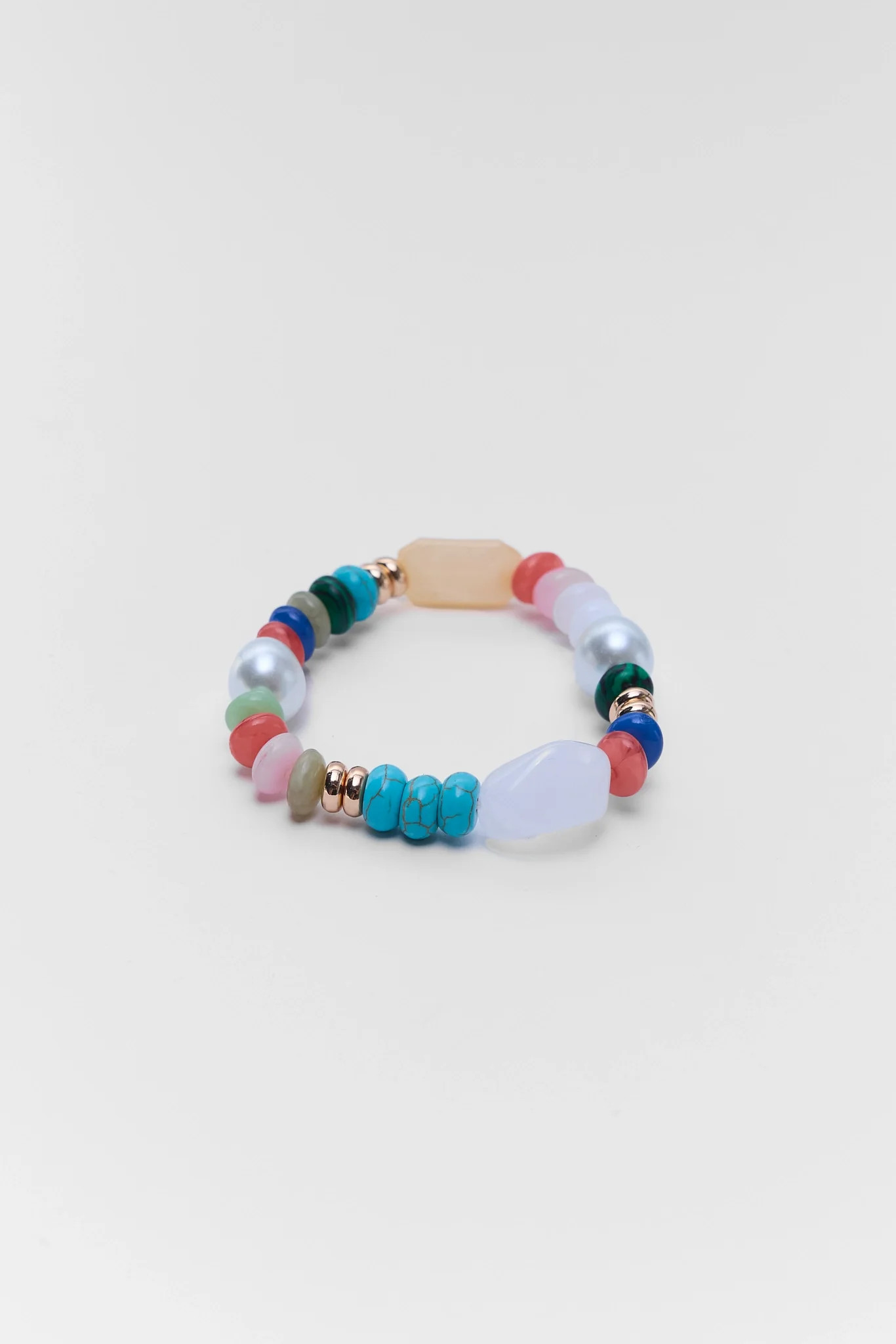 Multi Stone Beaded Bracelet | Avara