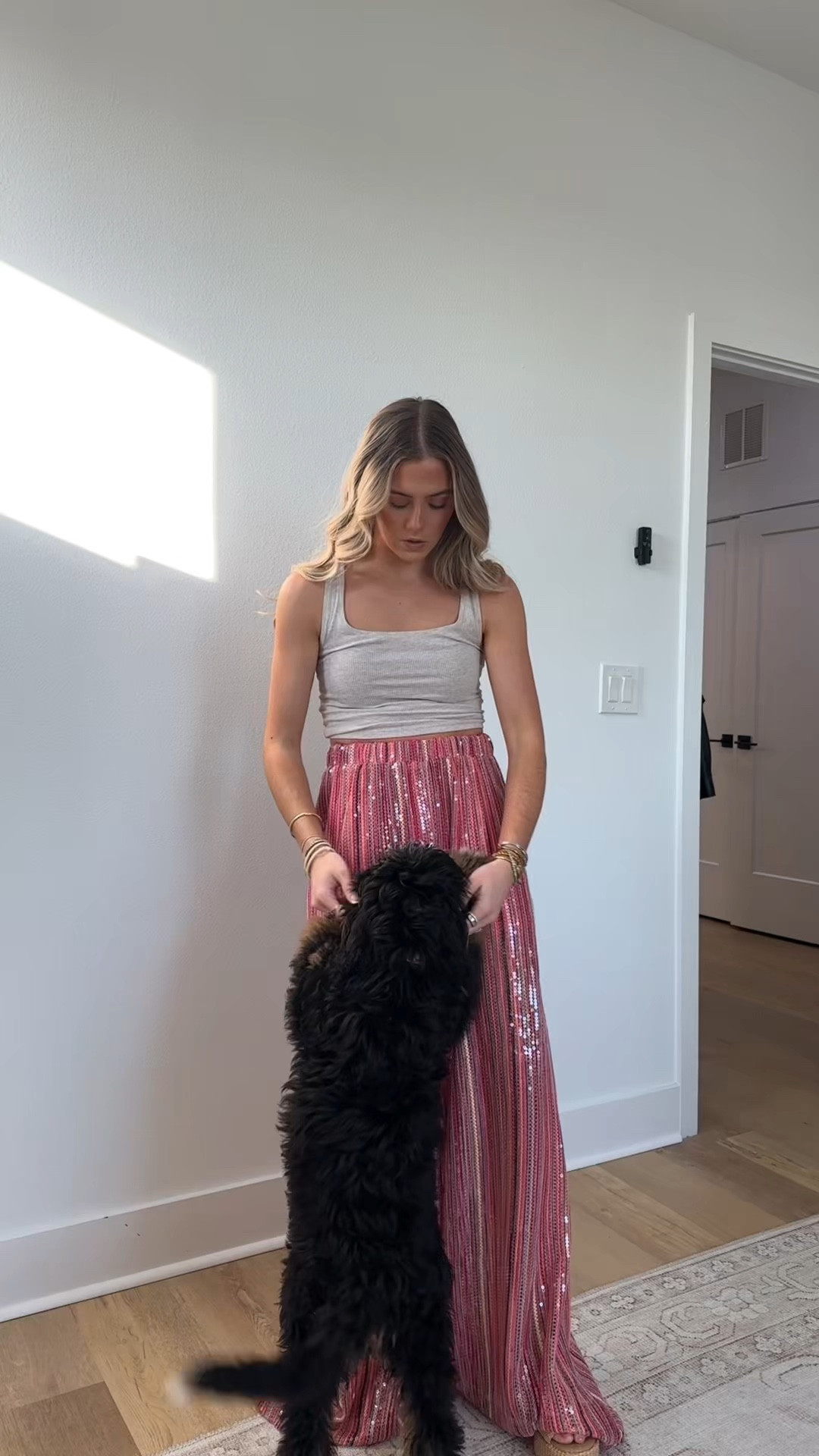 A little four month Penelope update! The cutest little puppy she is a bernedoodle  

#LTKvlog #LTKmomlife #LTKootd