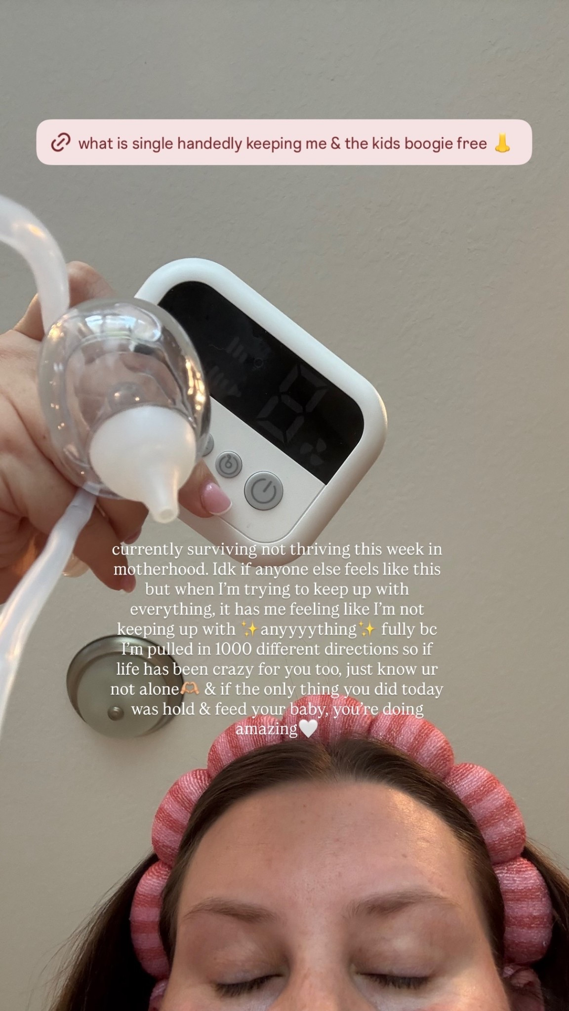 currently surviving not thriving this week in motherhood. Idk if anyone else feels like this but when I’m trying to keep up with everything, it has me feeling like I’m not keeping up with ✨anyyyything✨ fully bc I’m pulled in 1000 different
directions so if life has been crazy for you too, just know ur not alone🫶🏼 & if the only thing you did today was hold & feed your baby, you’re doing amazing🤍

#LTKmomlife #LTKBaby #LTKSeasonal