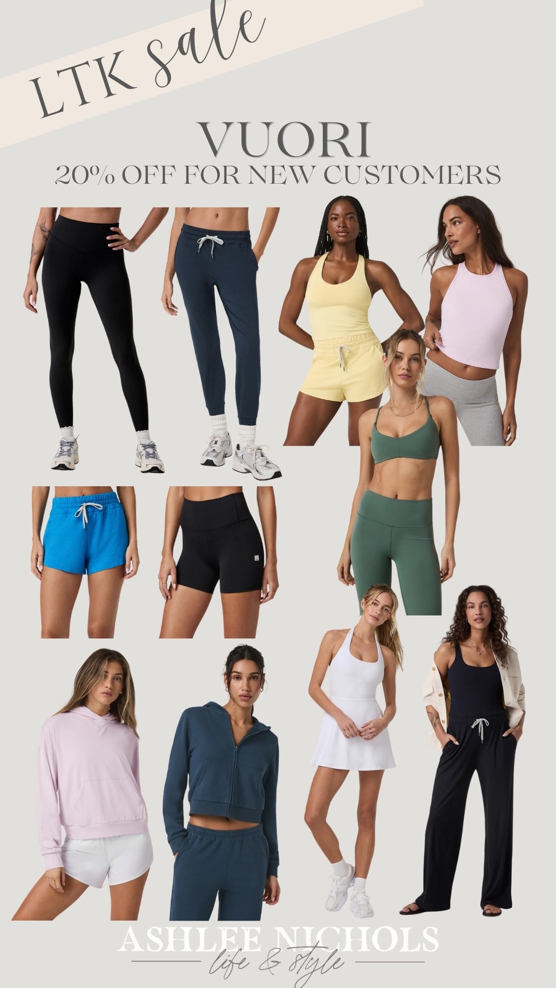 LTK sale! 20% off new customers at Vuori!

Athleisure, leggings, sports bra, activewear, active dress, jumpsuit 

#LTKSaleAlert #LTKSpringSale #LTKActive