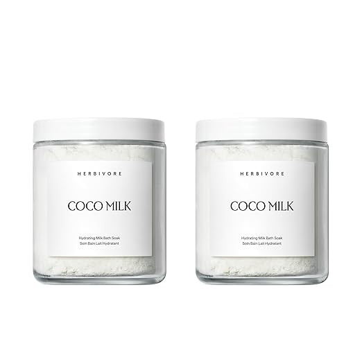 HERBIVORE Coconut Milk Bath Soak | Deeply Hydrating + Skin Softening, Soothing Light Coconut Scen... | Amazon (US)
