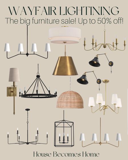 Wayfair Lightning on sale! The Big Furniture sale! Up to 50% off!  

#LTKSeasonal #LTKsalealert #LTKhome