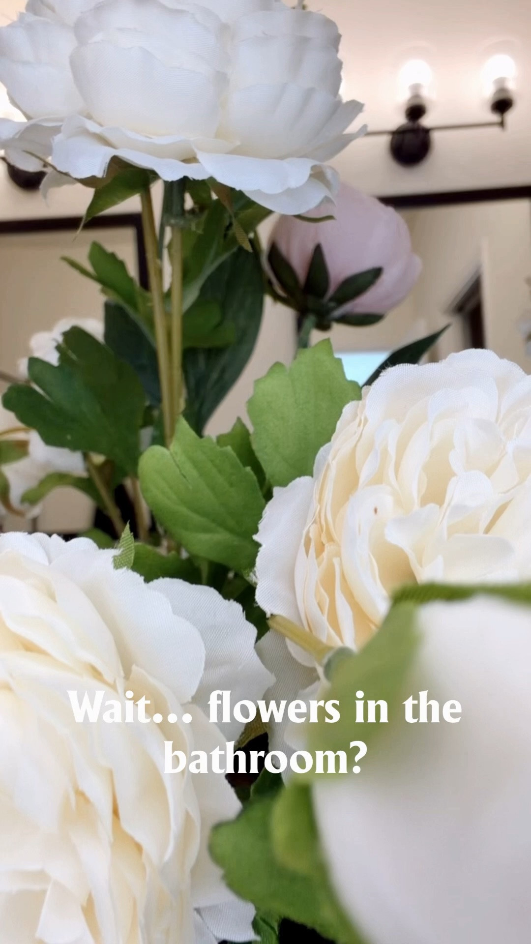 Wait…why is no one talking about styling florals in your bathroom. Instant Spa Vibe! #LTKhome #LTKdecor #Wayfair #wayfairelevate #wayfaircreators

#LTKdayinmylife