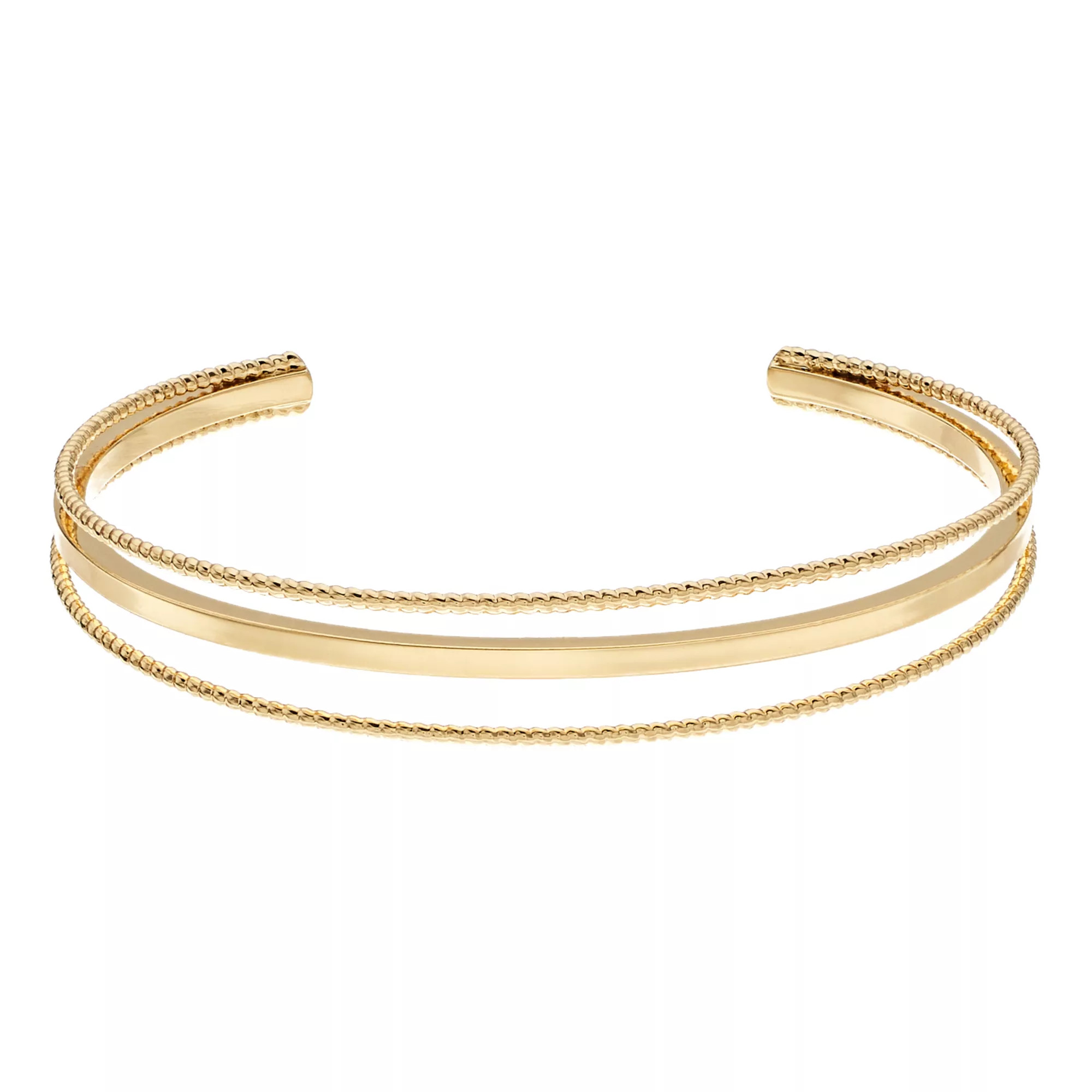 LC Lauren Conrad Minimalist Cuff Bracelet | Kohl's