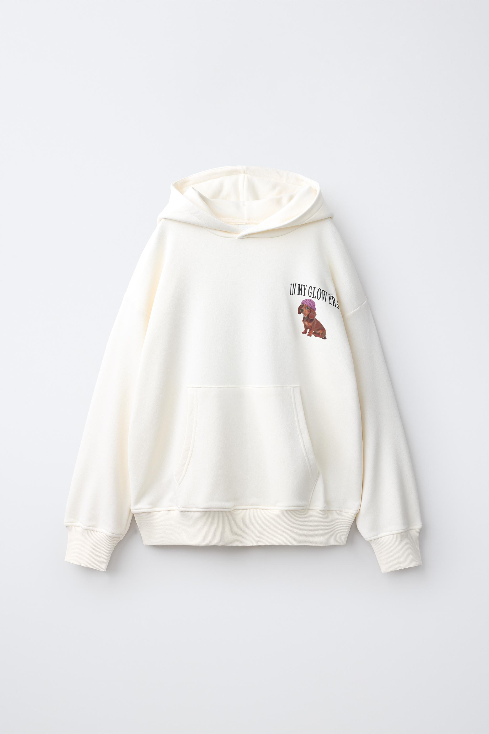 DOG PRINT HOODIE | Zara US