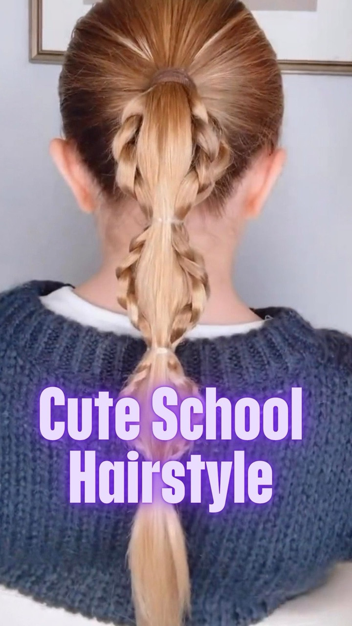 CUTE SCHOOL HAIRSTYLE 🩷 This is the cutest and easiest hairstyle for school! Excited to share my favorite hair products with you! Love for you to follow us for daily hairstyles! ✨🩷

#LTKBeauty