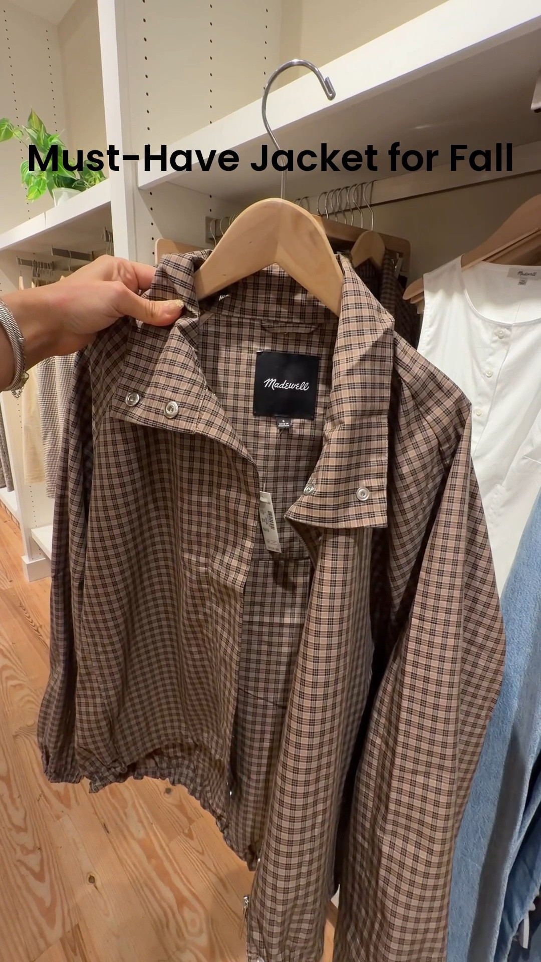 Obsessed with this plaid jacket for fall! 



Madewell fall finds, Madewell jackets, plaid jacket, plaid windbreaker, my styled life, fall outfit, fall fashion, fall transition outfit, fall transition pieces.