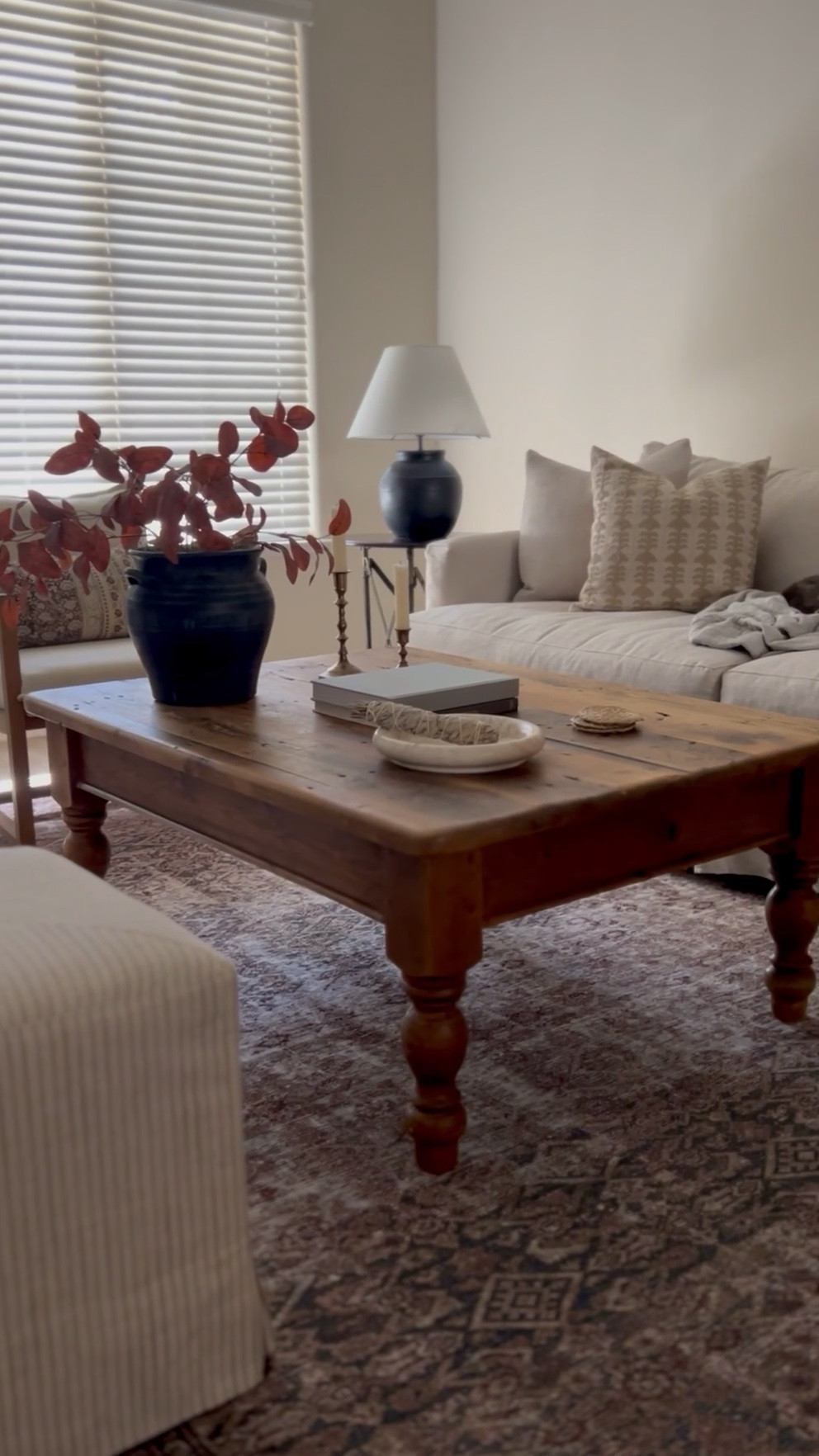 Shop my family room decor and furniture! Living room, family room, den, area rug, throw pillow, throw blanket, candle holder, coffee table decor, vase, slipcovered sofa, couch, modern farmhouse, organic modern, Target, Threshold, Studio McGee, transitional
#LTKWatchNow#LTKStyle

#LTKHome #LTKSeasonal