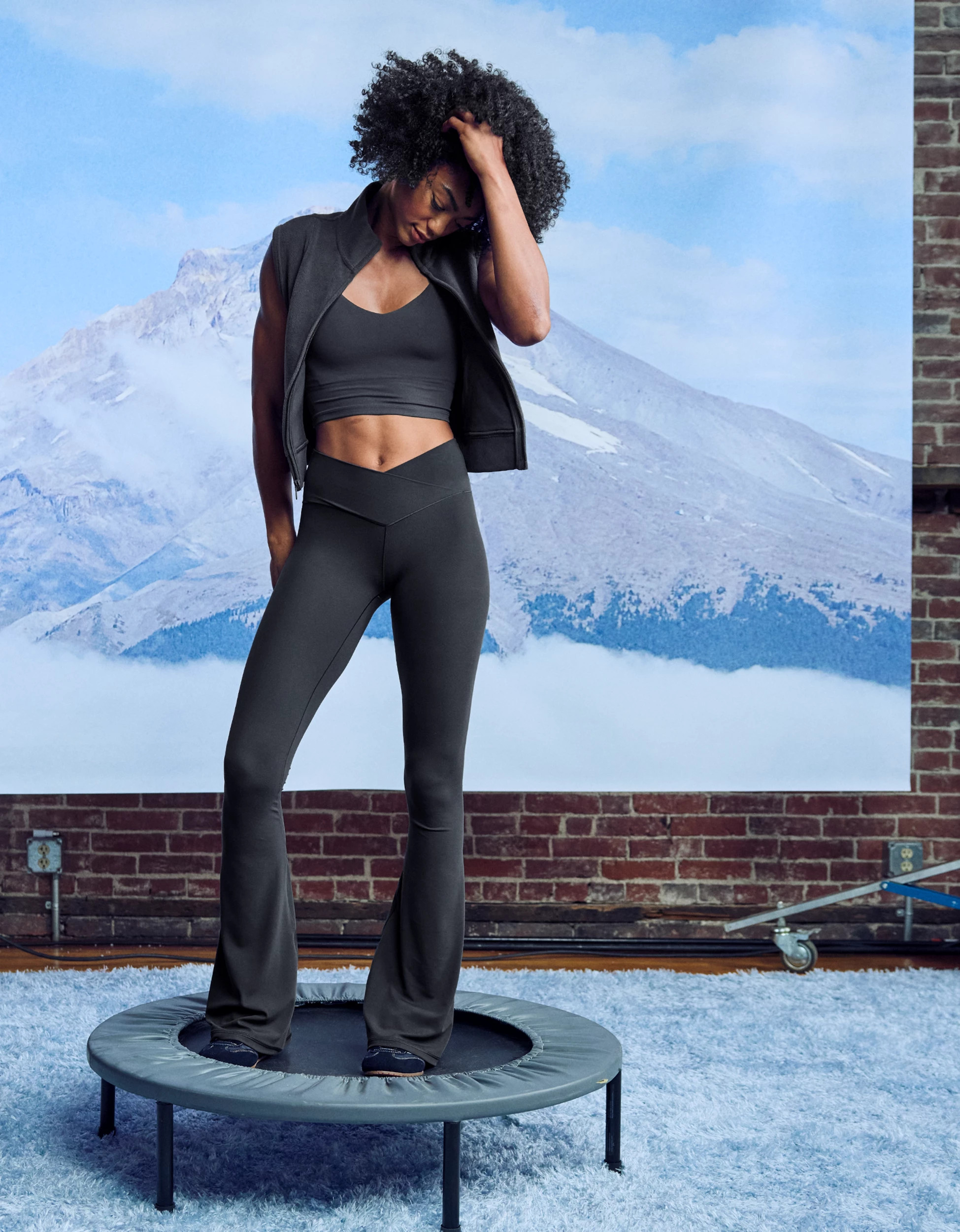 OFFLINE By Aerie Real Me Low Key Longline Sports Bra | Aerie