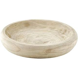 Creative Co-Op Paulownia Wood Hand Carved Tray | Amazon (US)