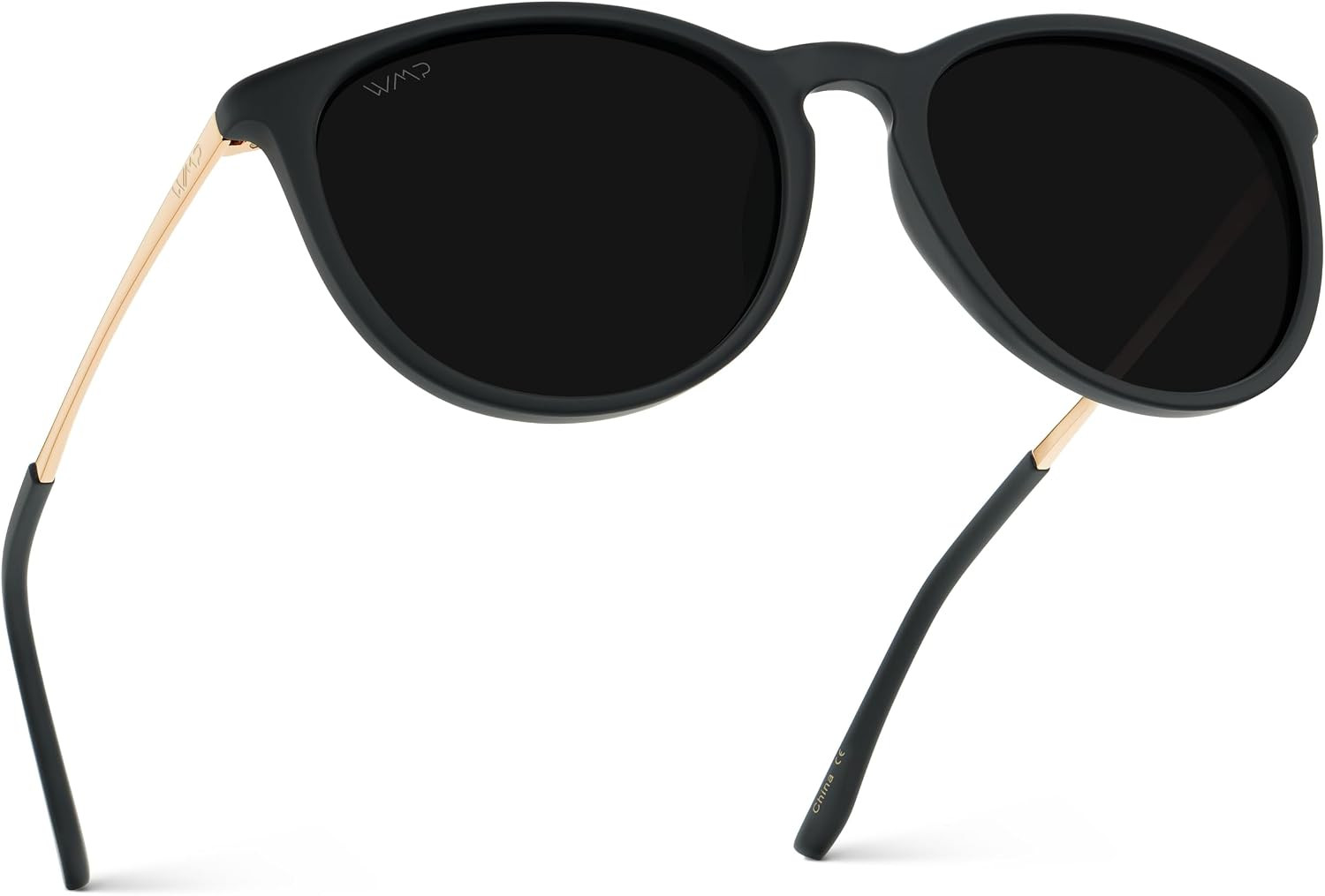 WMP Eyewear Round Sunglasses | Polarized UV Protection | Trendy Sunglasses for Women | Retro Designer Style | Amazon (US)